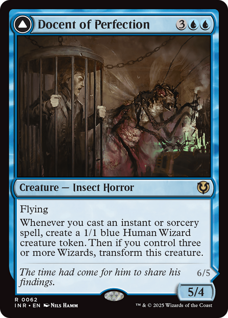Docent of Perfection // Final Iteration [Innistrad Remastered] Foil
