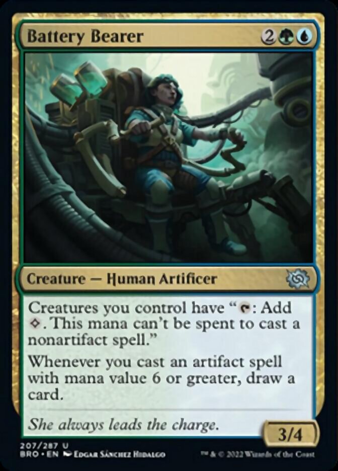 Battery Bearer [The Brothers' War] Foil