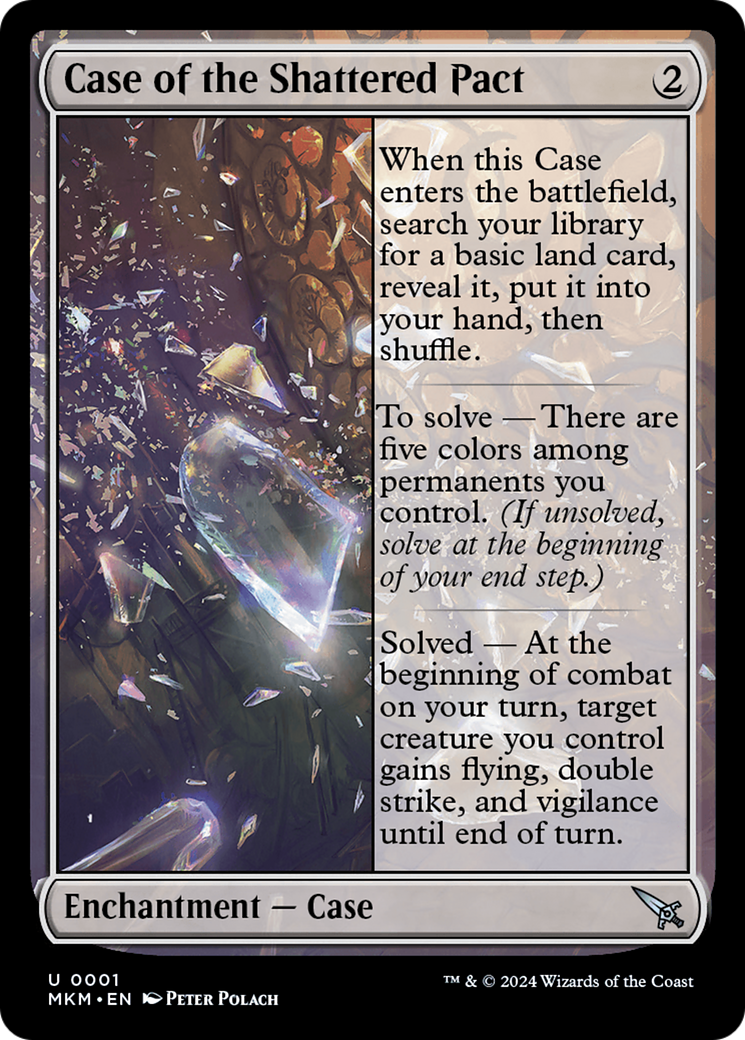 Case of the Shattered Pact [Murders at Karlov Manor] Foil