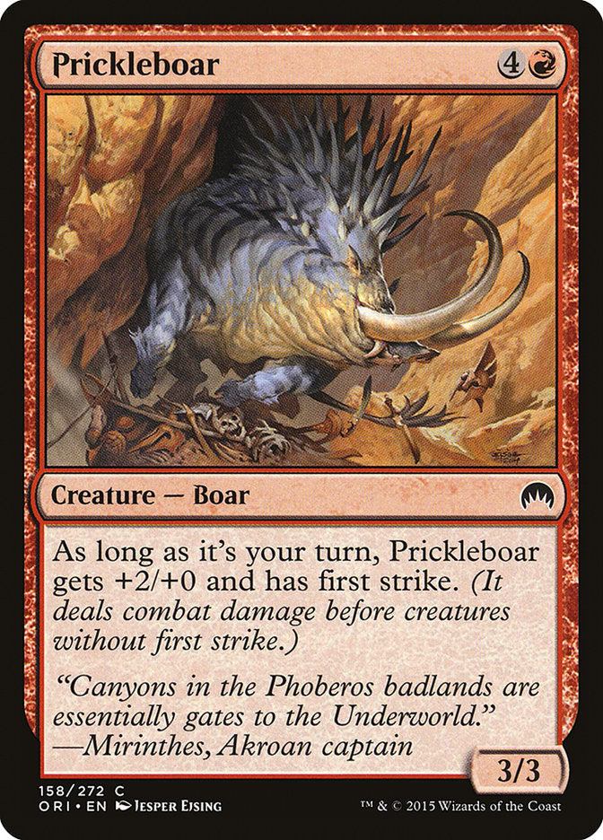 Prickleboar [Magic Origins] Foil