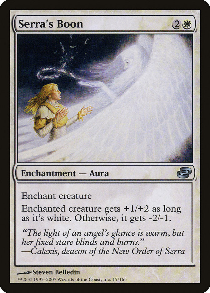 Serra's Boon [Planar Chaos] Foil