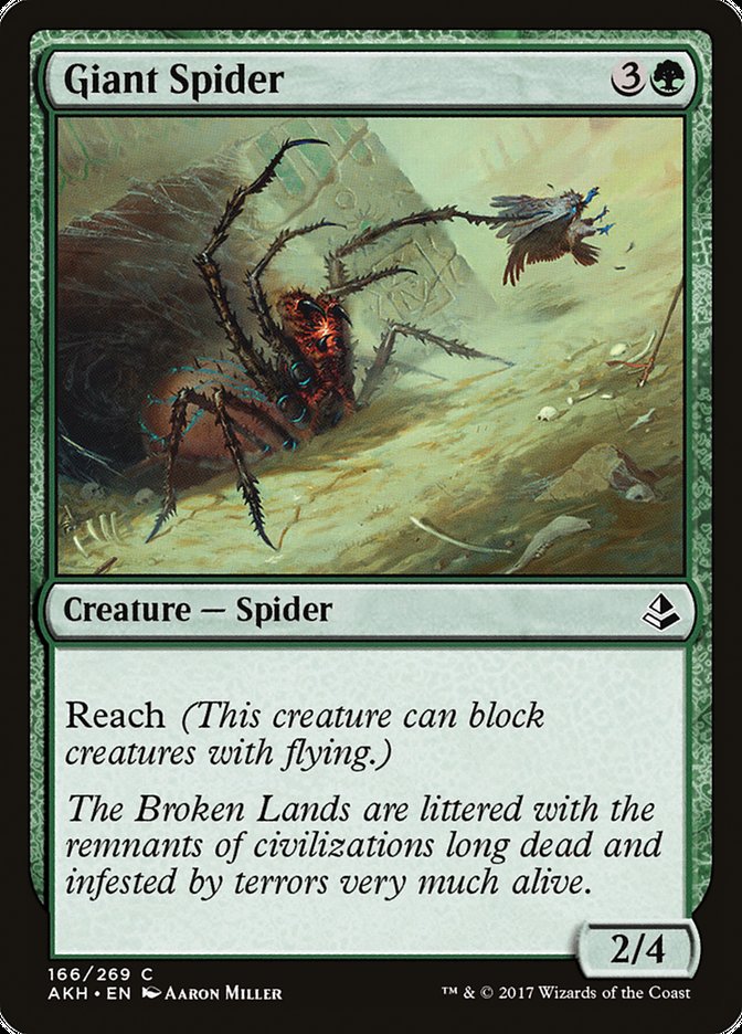 Giant Spider [Amonkhet] Foil