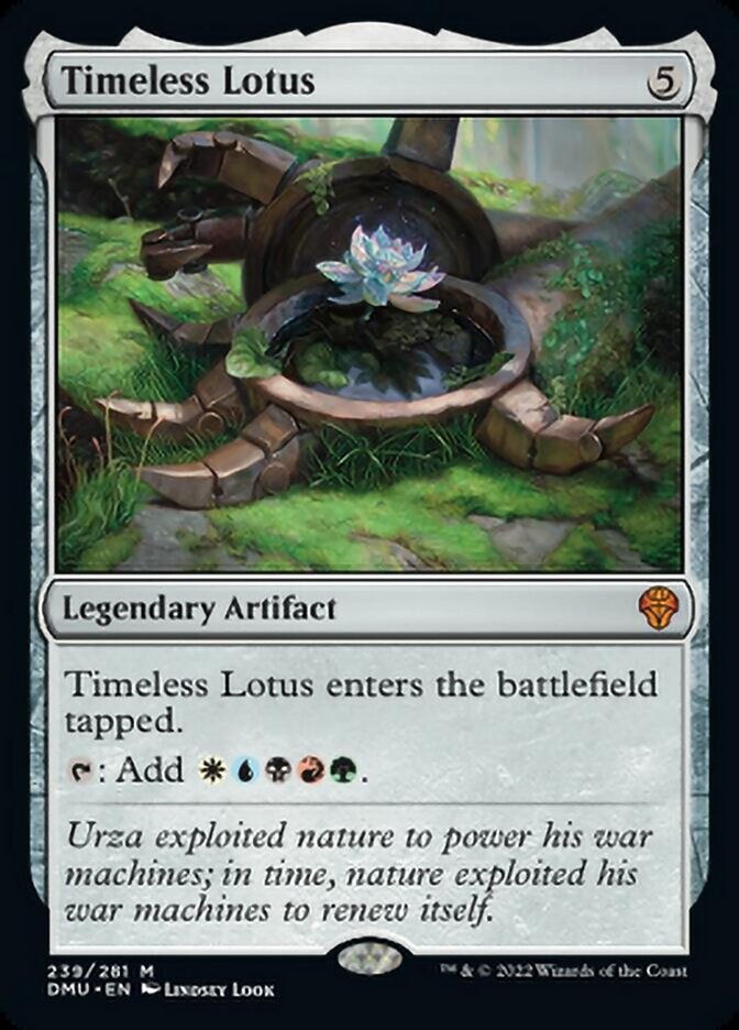 Timeless Lotus [Dominaria United] Foil