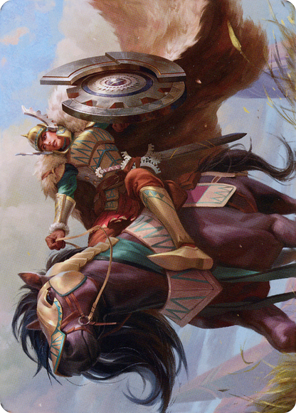 Knight of Dawn's Light // Knight of Dawn's Light  [Dominaria United Art Series] (Borderless) Foil