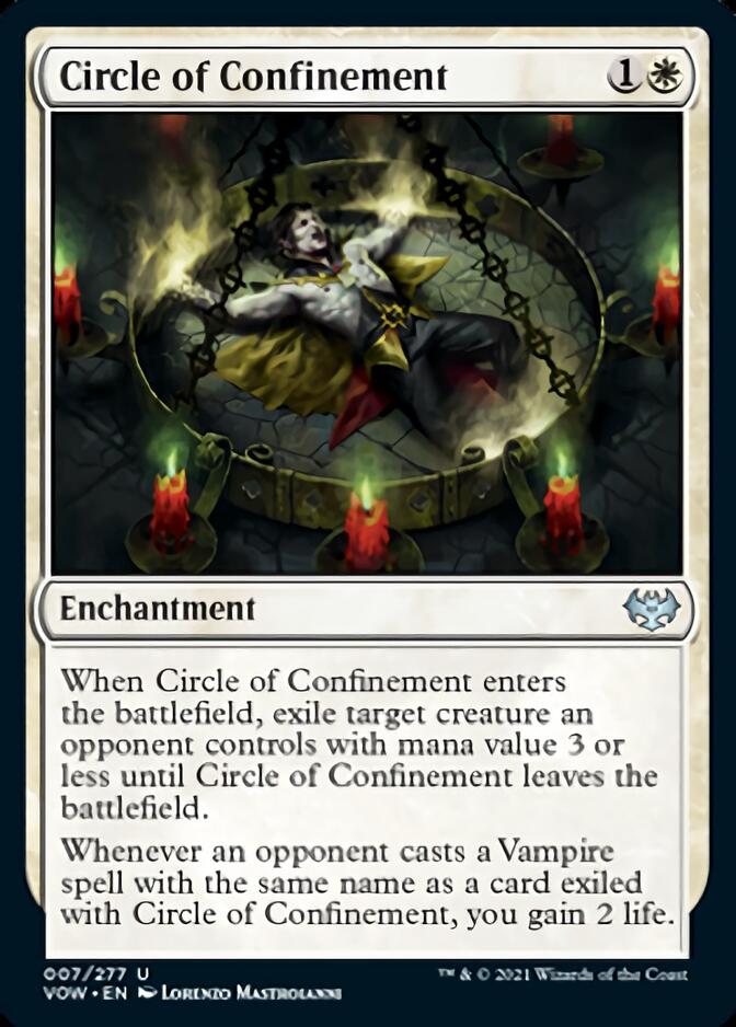 Circle of Confinement [Innistrad: Crimson Vow] Foil