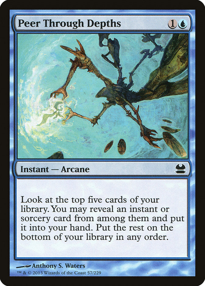 Peer Through Depths [Modern Masters] Foil