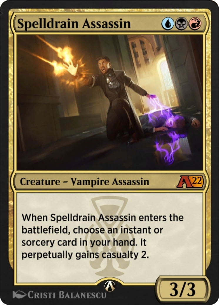 Spelldrain Assassin  [Alchemy: New Capenna]