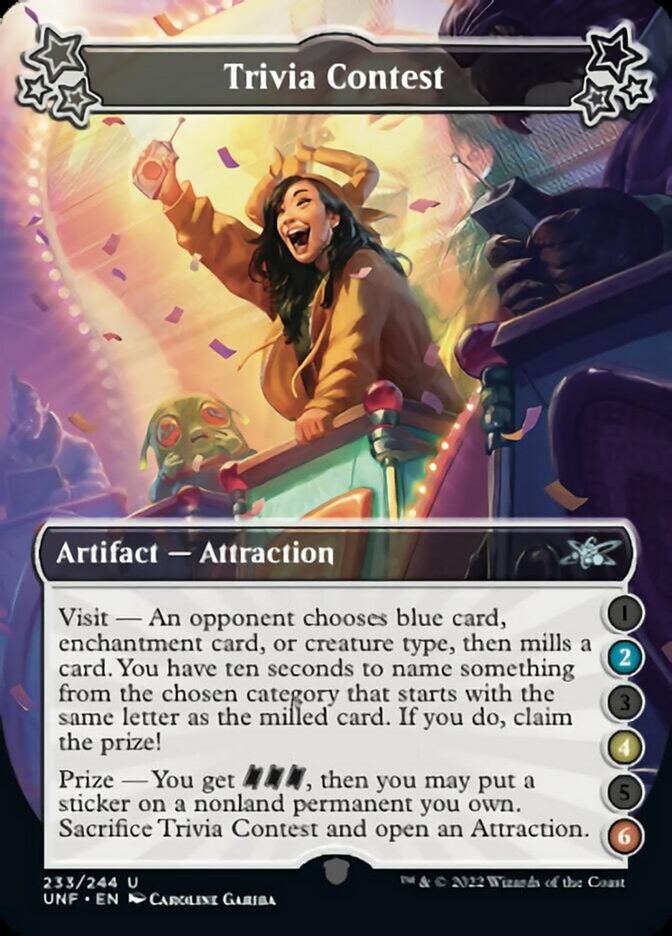 Trivia Contest (2-4-6) [Unfinity] Foil