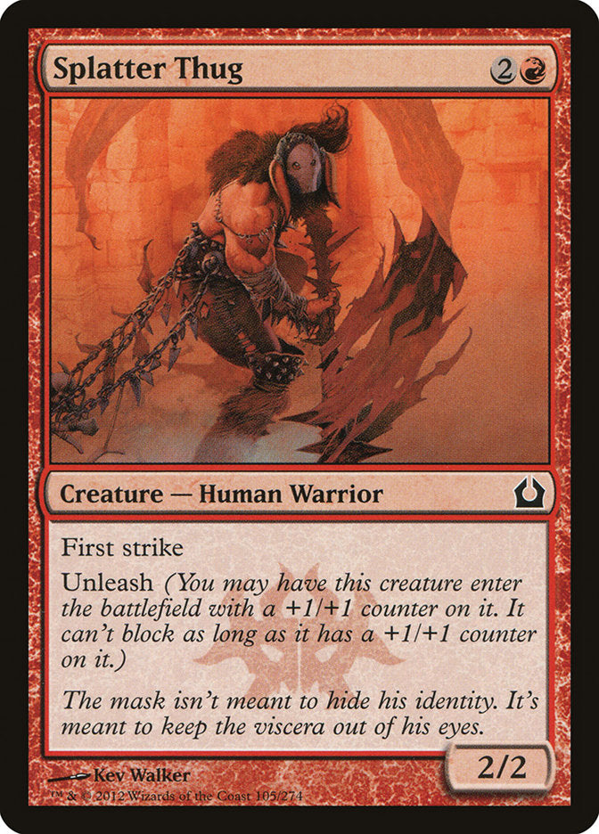 Splatter Thug [Return to Ravnica] Foil
