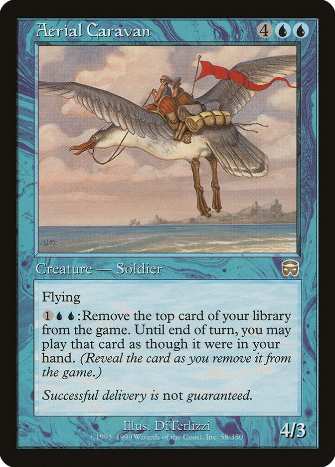 Aerial Caravan [Mercadian Masques] Foil
