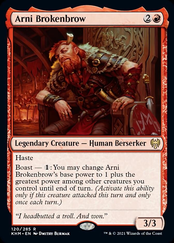 Arni Brokenbrow [Kaldheim] Foil