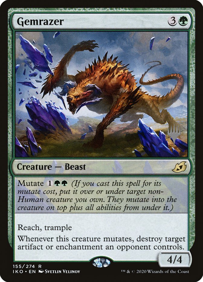 Gemrazer (Promo Pack) [Ikoria: Lair of Behemoths Promos] Foil