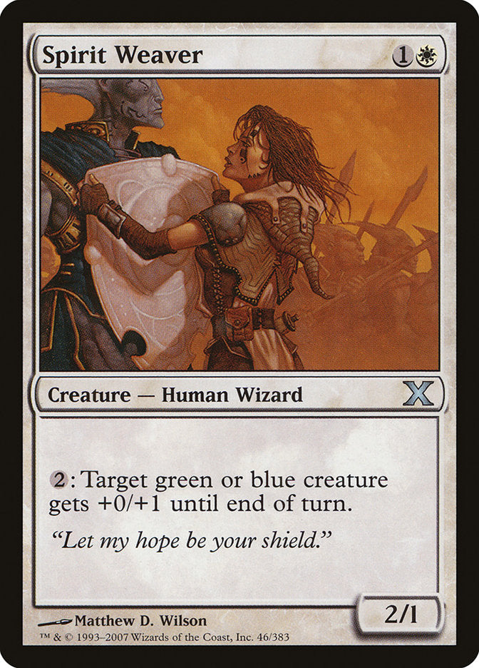 Spirit Weaver [Tenth Edition] Foil