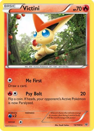 Victini (13/108) [XY: Roaring Skies] Reverse Holofoil