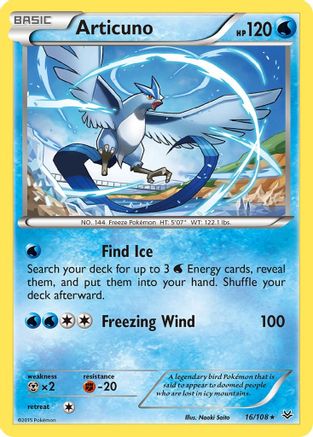 Articuno (16/108) [XY: Roaring Skies] Reverse Holofoil