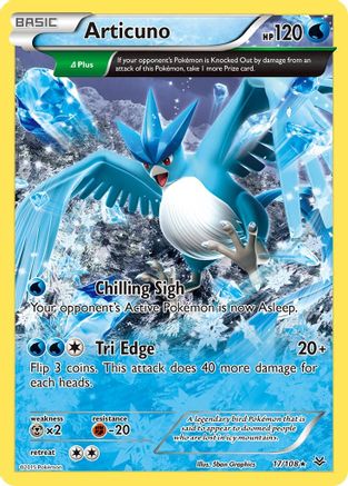 Articuno (17/108) [XY: Roaring Skies] Reverse Holofoil
