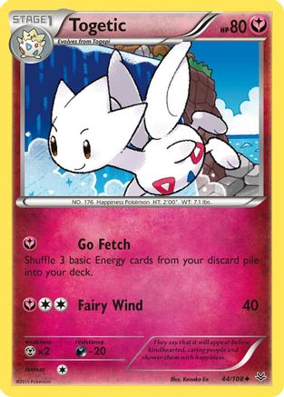 Togetic (44/108) [XY: Roaring Skies] Reverse Holofoil