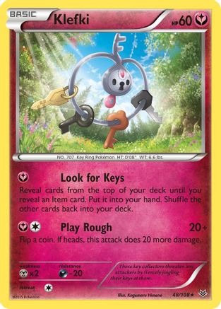 Klefki (48/108) [XY: Roaring Skies] Reverse Holofoil