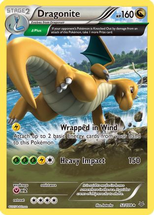 Dragonite (52/108) [XY: Roaring Skies] Reverse Holofoil
