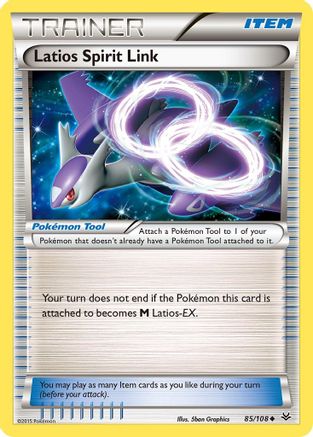 Latios Spirit Link (85/108) [XY: Roaring Skies] Reverse Holofoil