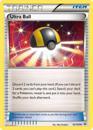 Ultra Ball (93/108) [XY: Roaring Skies] Reverse Holofoil