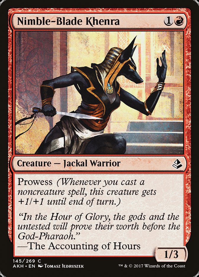 Nimble-Blade Khenra [Amonkhet] Foil