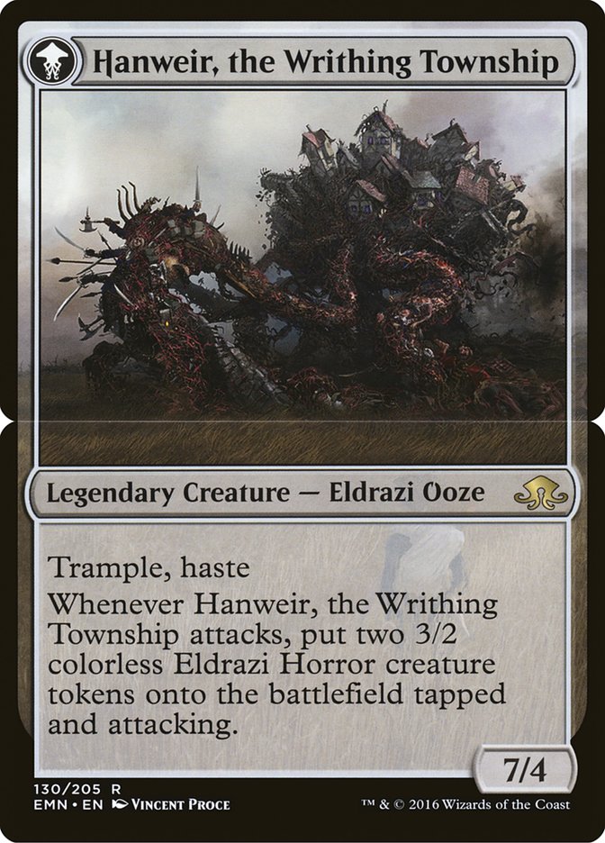 Hanweir, the Writhing Township [Eldritch Moon] Foil
