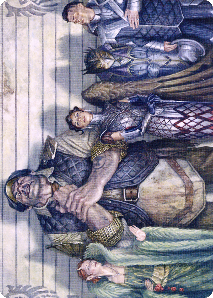 Rogues' Gallery // Rogues' Gallery  [New Capenna Art Series] (Borderless) Foil