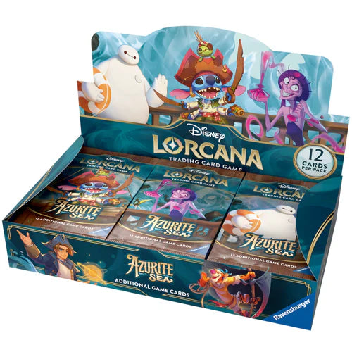 Disney Lorcana TCG Azurite Sea - Booster Box