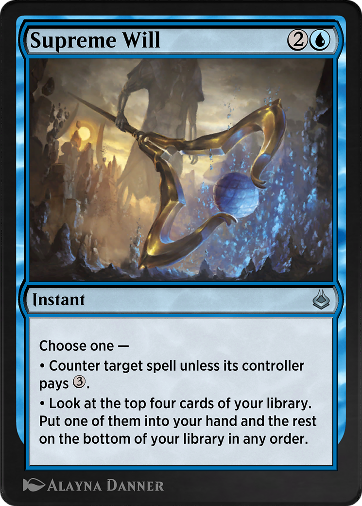 Supreme Will  [Amonkhet Remastered]