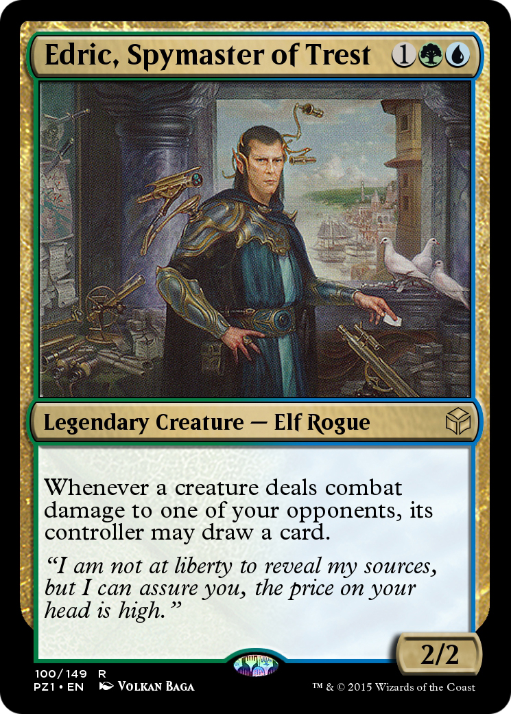 Edric, Spymaster of Trest  [Legendary Cube Prize Pack] Foil
