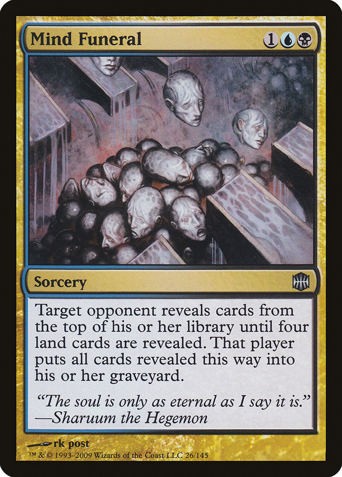 Mind Funeral [Alara Reborn] Foil