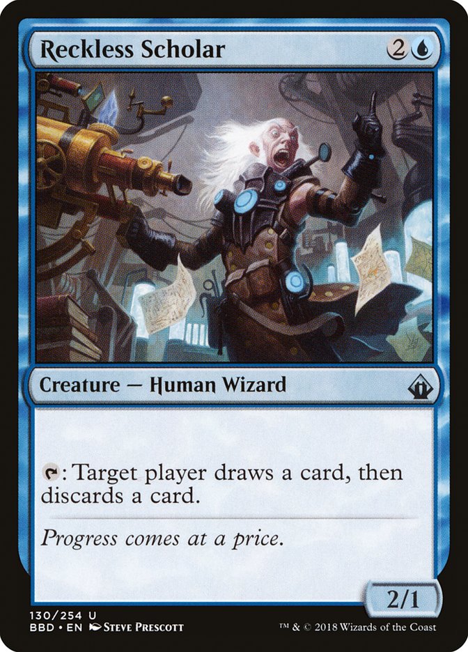 Reckless Scholar [Battlebond] Foil