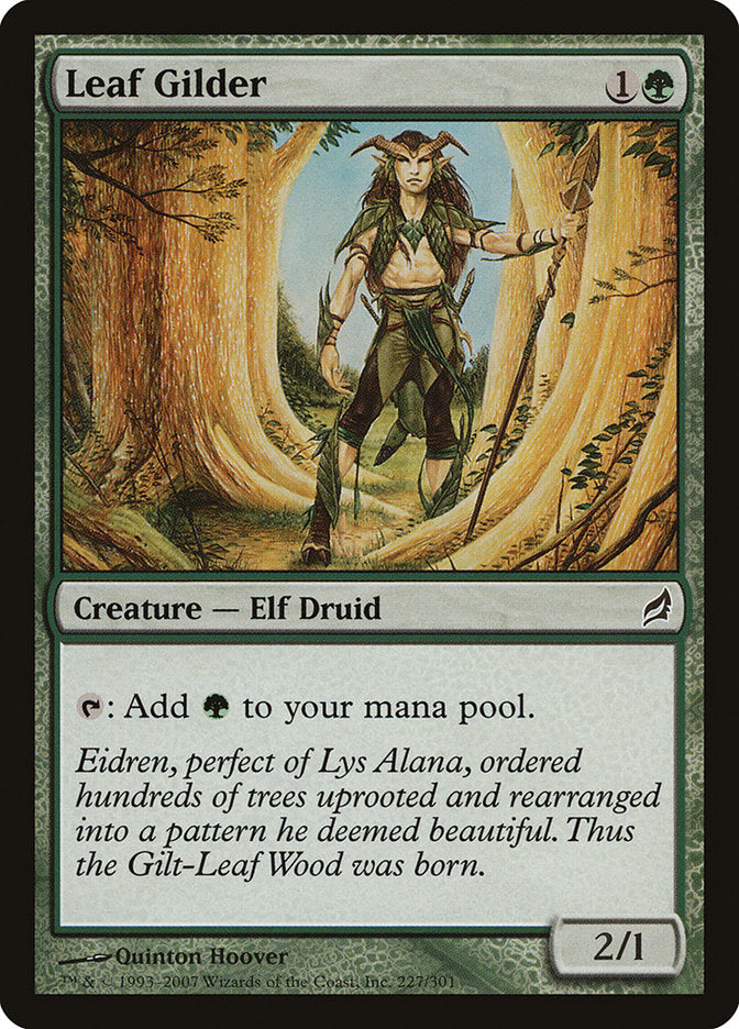 Leaf Gilder [Lorwyn] Foil