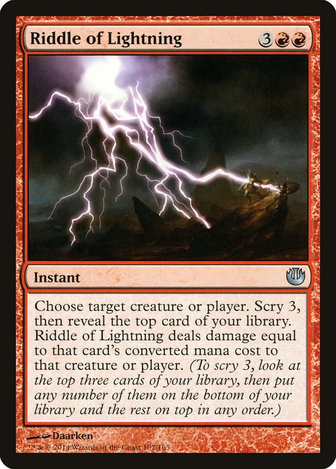 Riddle of Lightning [Journey into Nyx] Foil