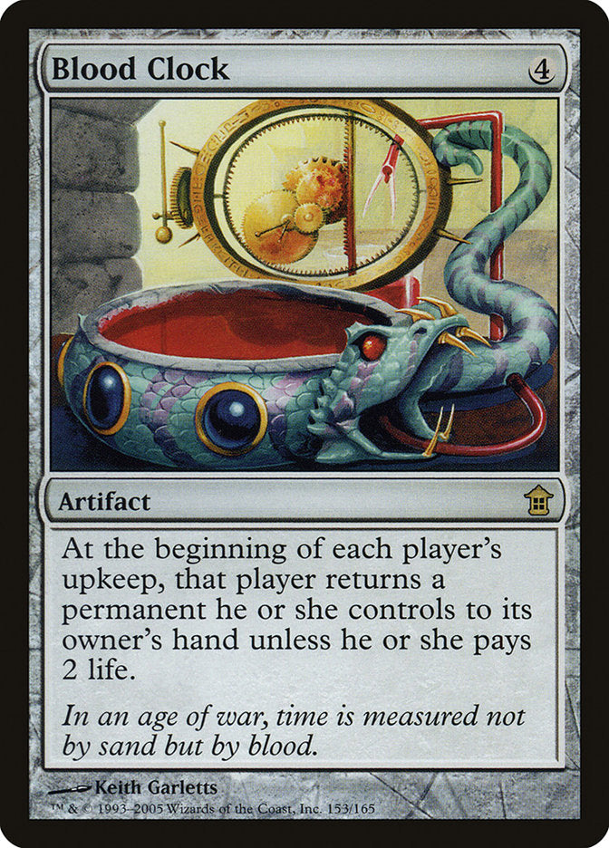 Blood Clock [Saviors of Kamigawa] Foil
