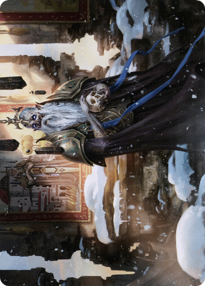 Narfi, Betrayer King // Narfi, Betrayer King  [Art Series: Kaldheim] (Borderless)
