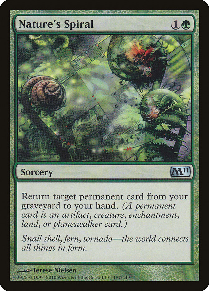 Nature's Spiral [Magic 2011] Foil