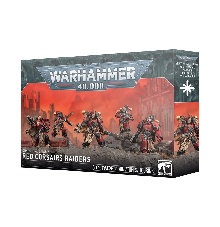 43-113 CHAOS SPACE MARINES:RED CORSAIRS RAIDERS