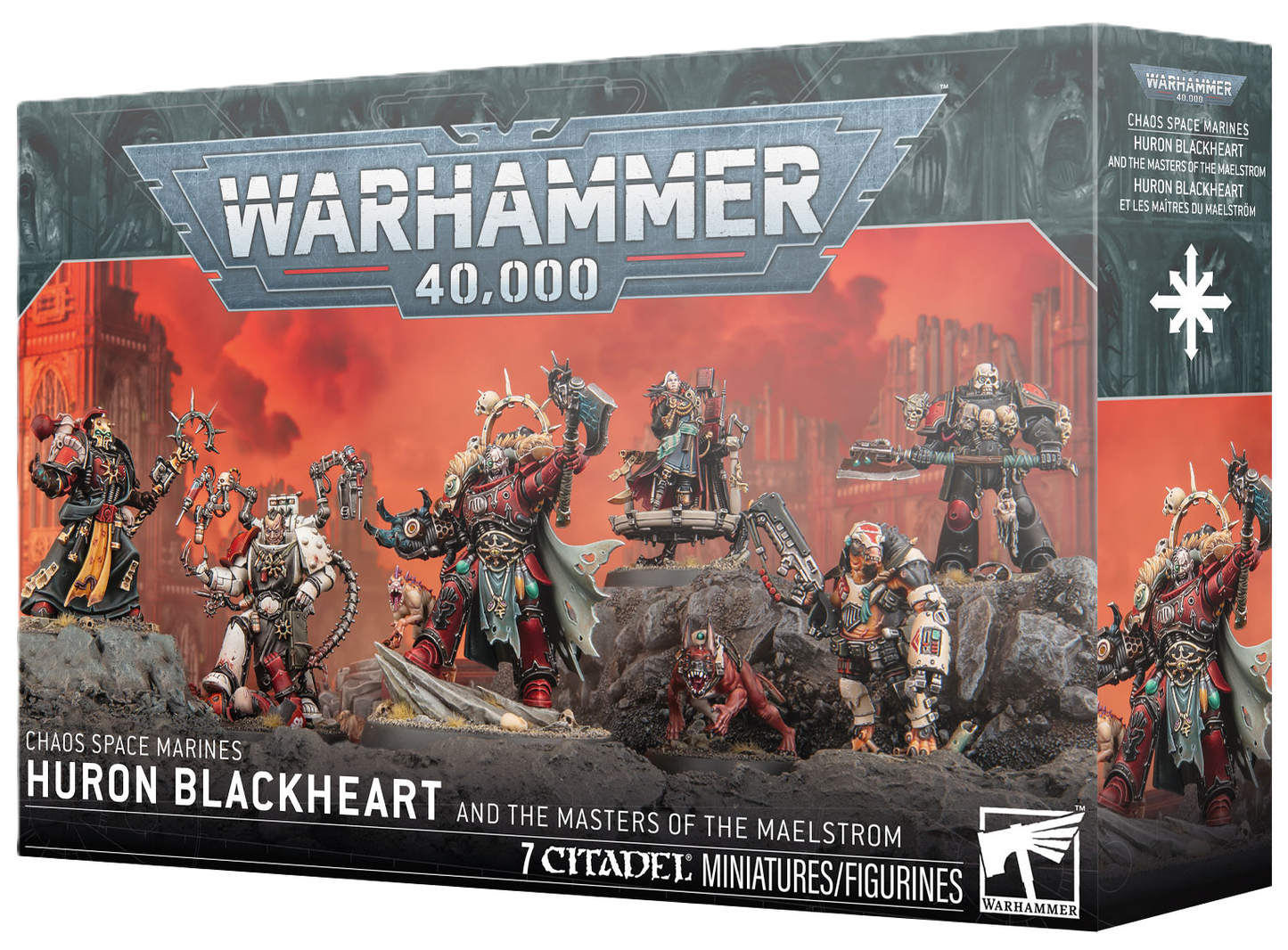 43-110 Chaos Space Marines: Huron Blackheart