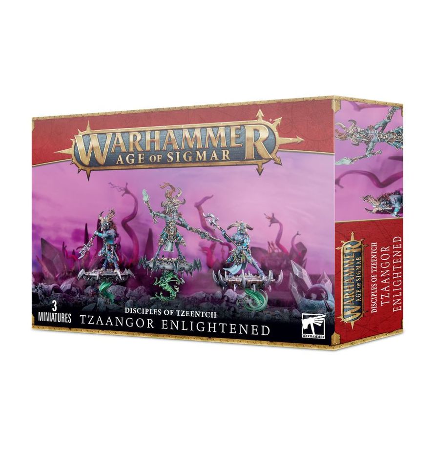 83-74  Disciples/Tzeentch: Tzaangor Enlightened