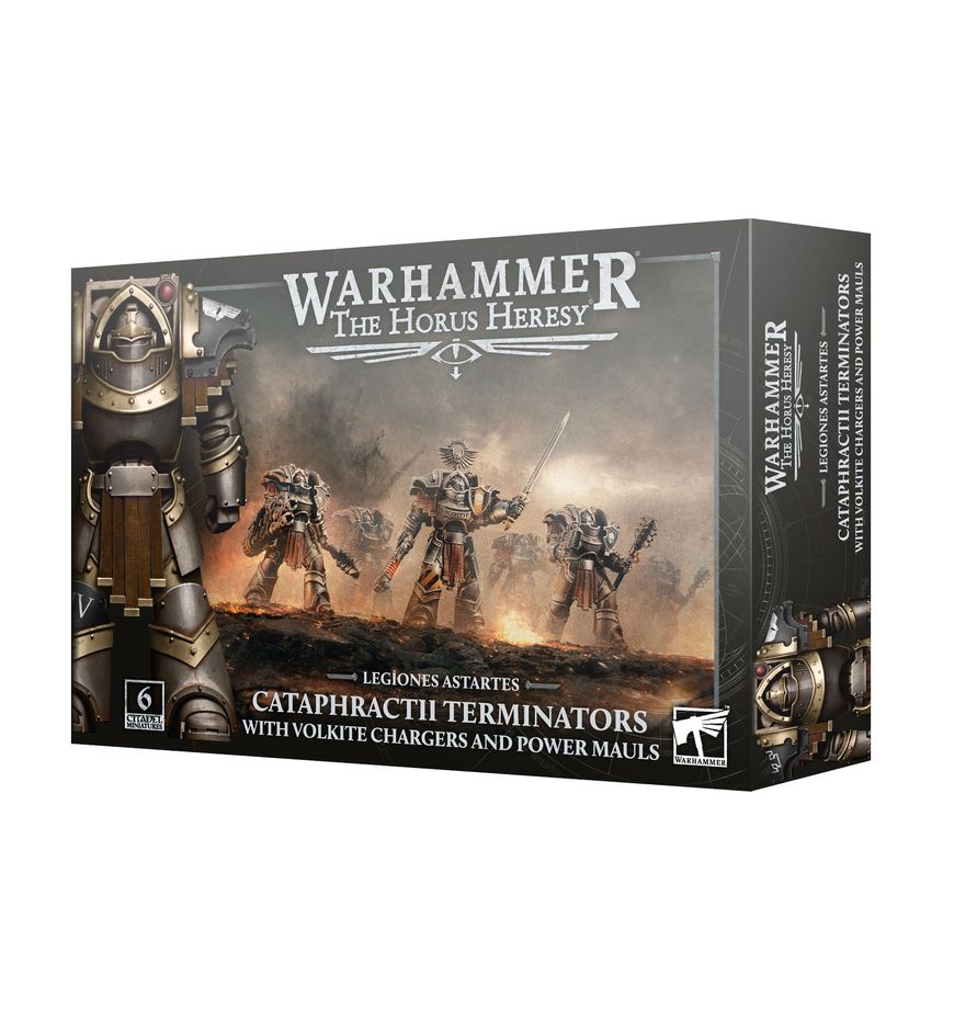 31-143 Legiones Astartes: Cataphractii Terminators with Volkite Chargers and Power Mauls