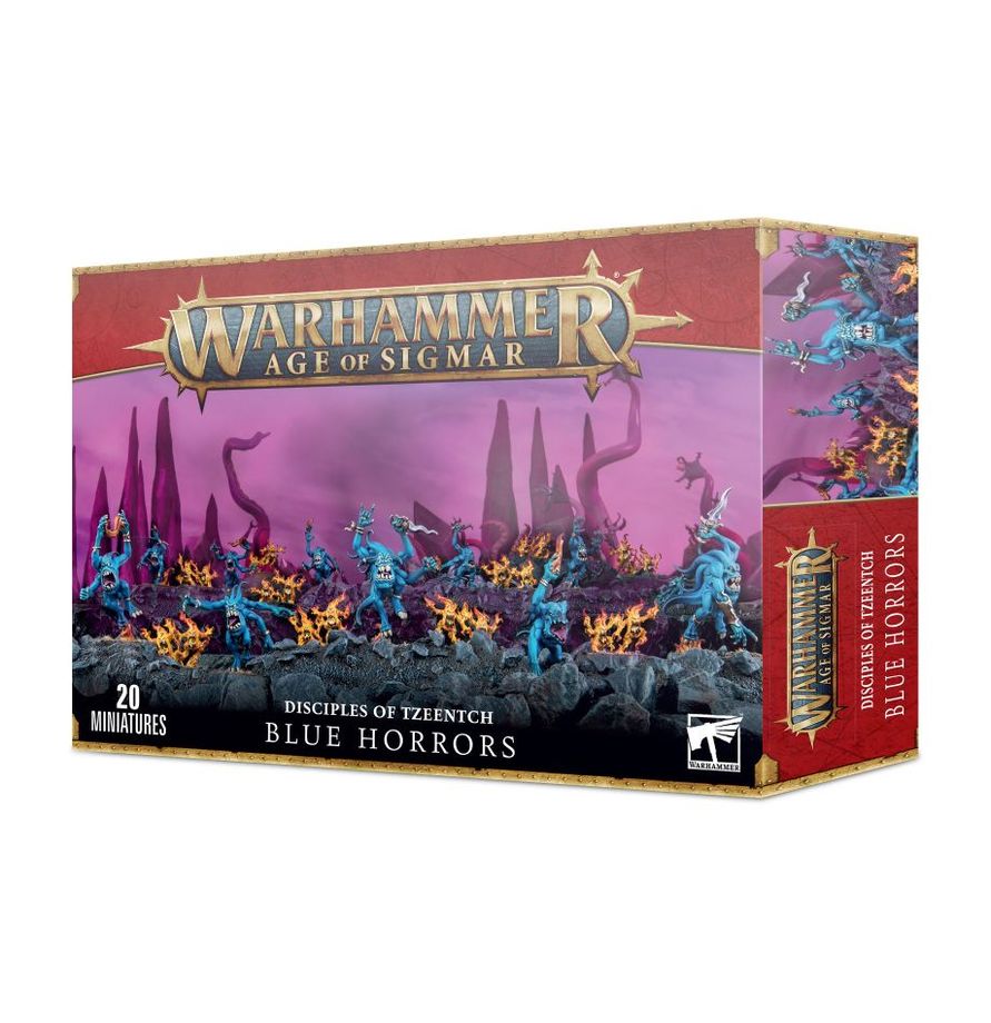 97-30 Disciples of Tzeentch:  Blue Horrors and Brimstone Horrors