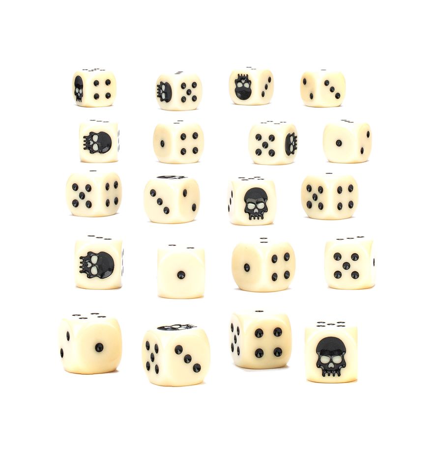 65-36 SET OF 20 WARHAMMER DICE