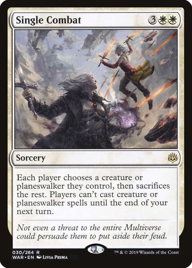 Single Combat [War of the Spark] Foil