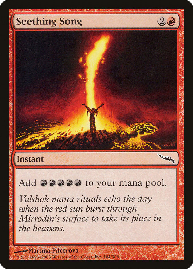 Seething Song [Mirrodin] Foil