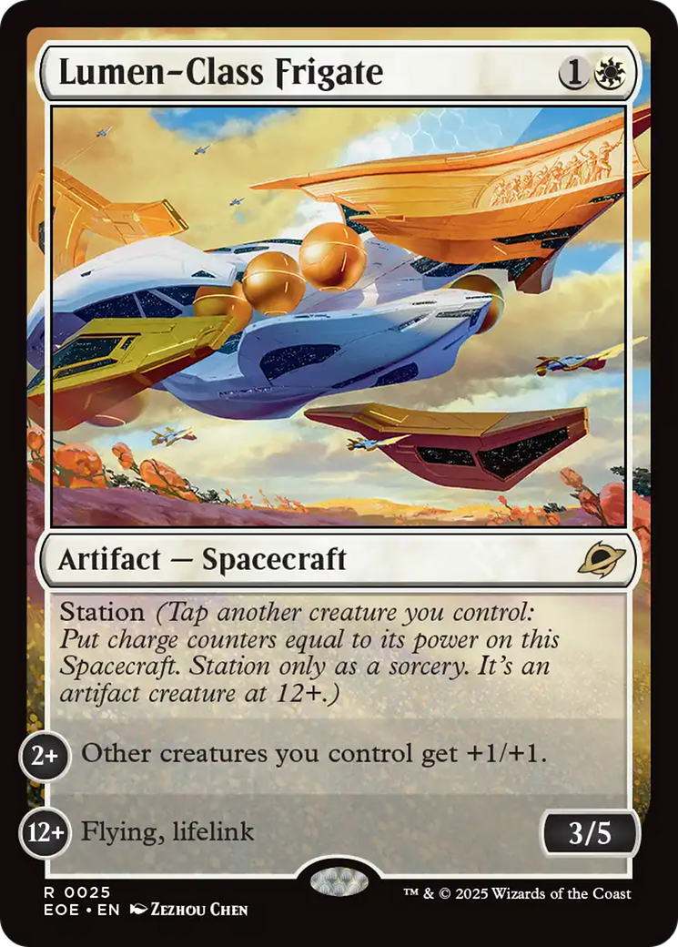 Lumen-Class Frigate [Edge of Eternities] Foil