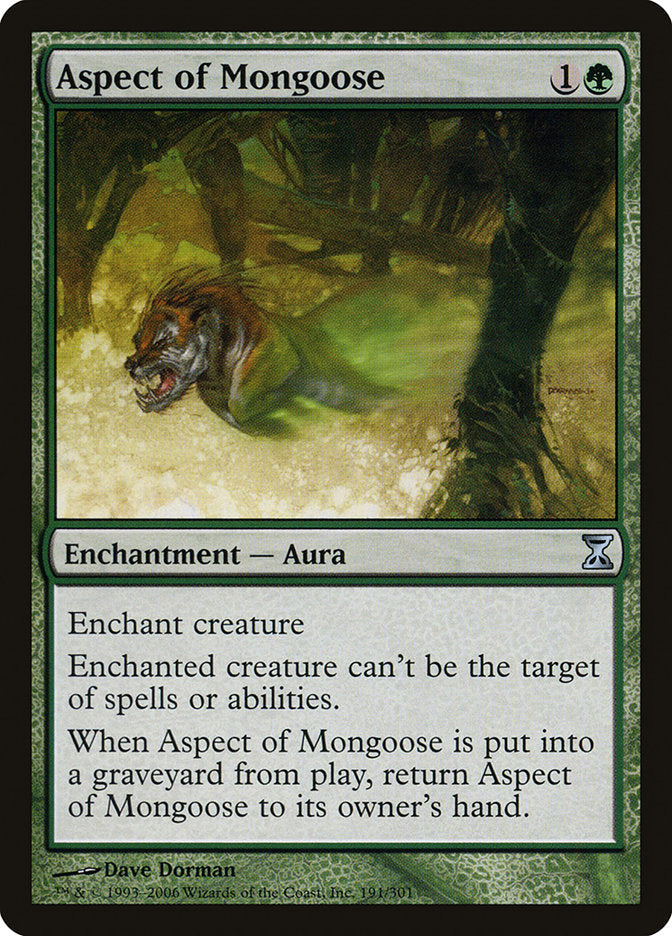 Aspect of Mongoose [Time Spiral] Foil