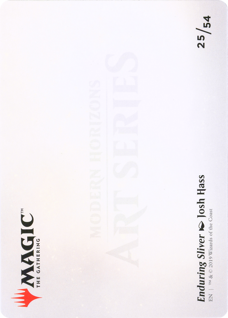 Enduring Sliver // Enduring Sliver  [Modern Horizons Art Series] (Borderless)