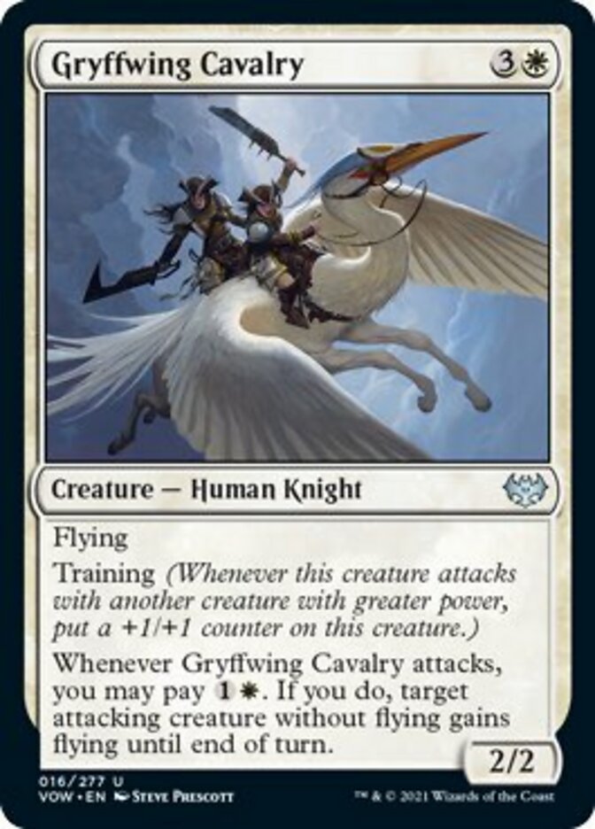 Gryffwing Cavalry [Innistrad: Crimson Vow] Foil